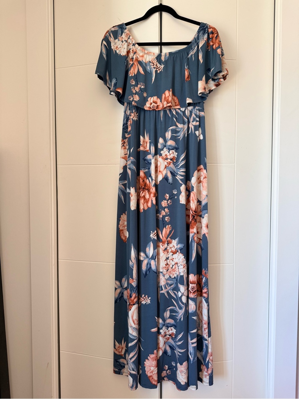 Hello Mia Maternity and Nursing Maxi Dress